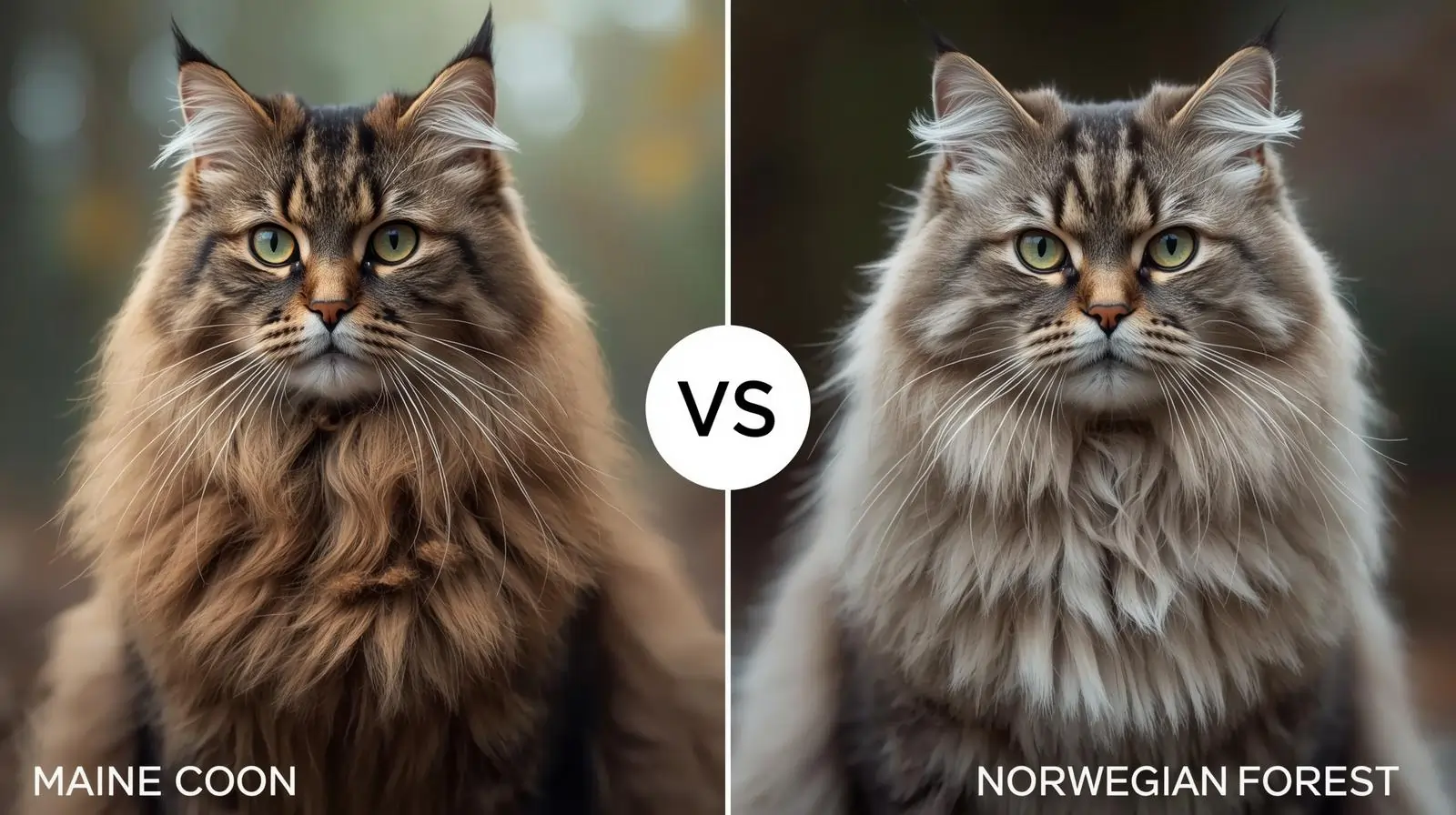 Maine Coon vs Norwegian Forest Cat