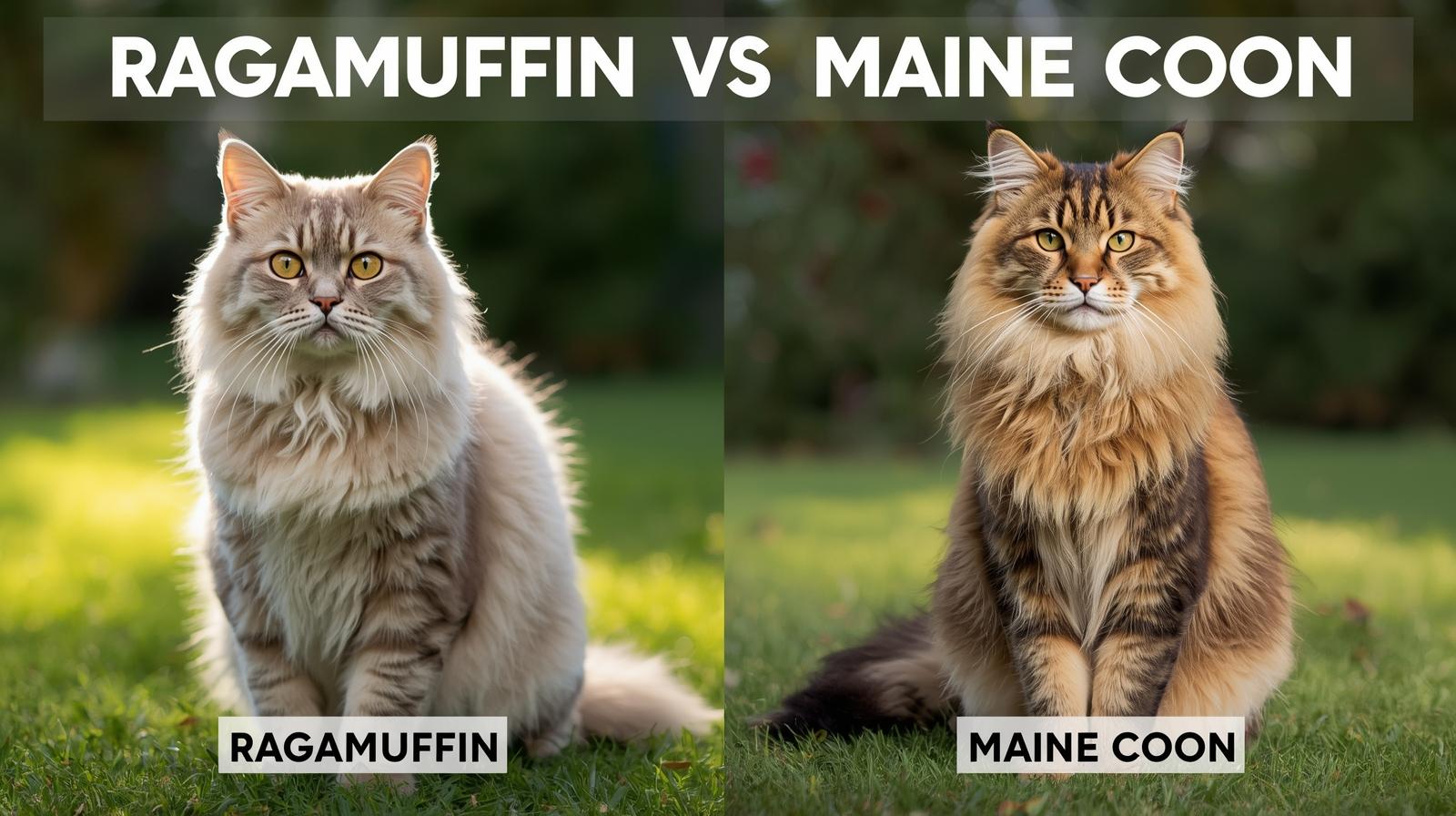 Ragamuffin vs Maine Coon