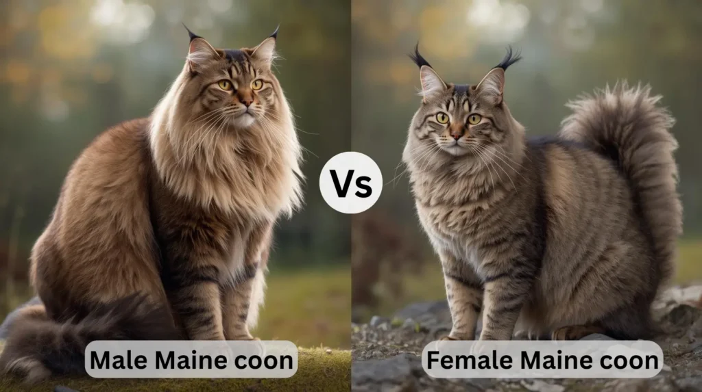 Current image: Maine Coon Male vs Female