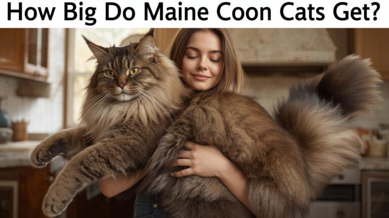 how big do maine coon cats get