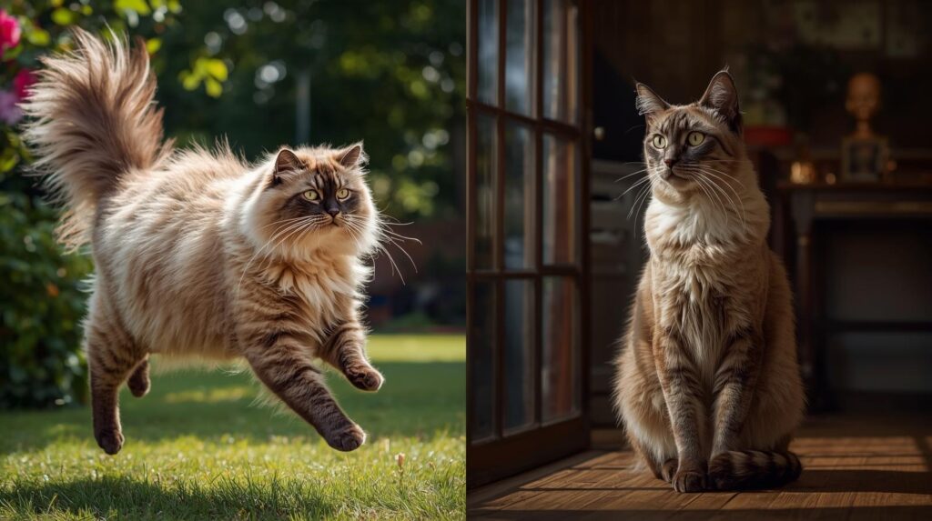 maine coon vs siamese size