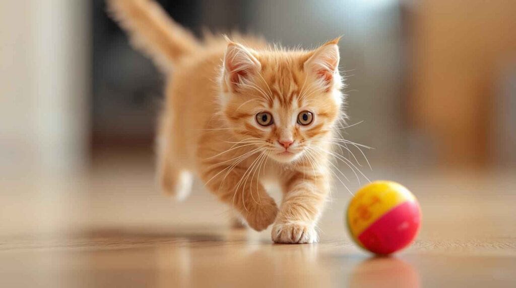orange Maine Coon kitten