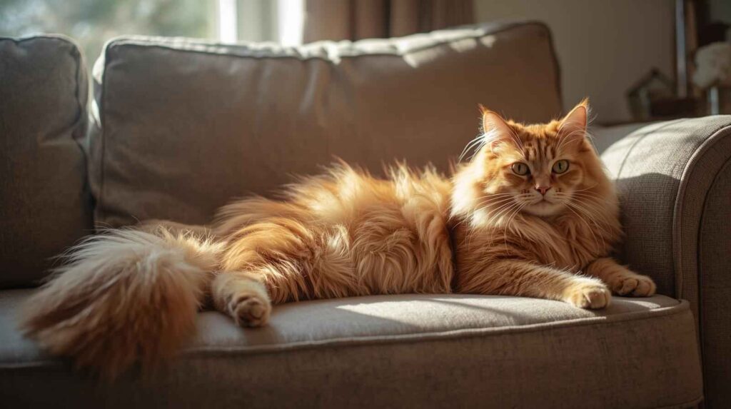 orange Maine Coon
