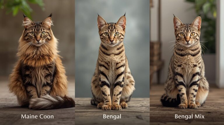 Maine Coon Bengal Mix