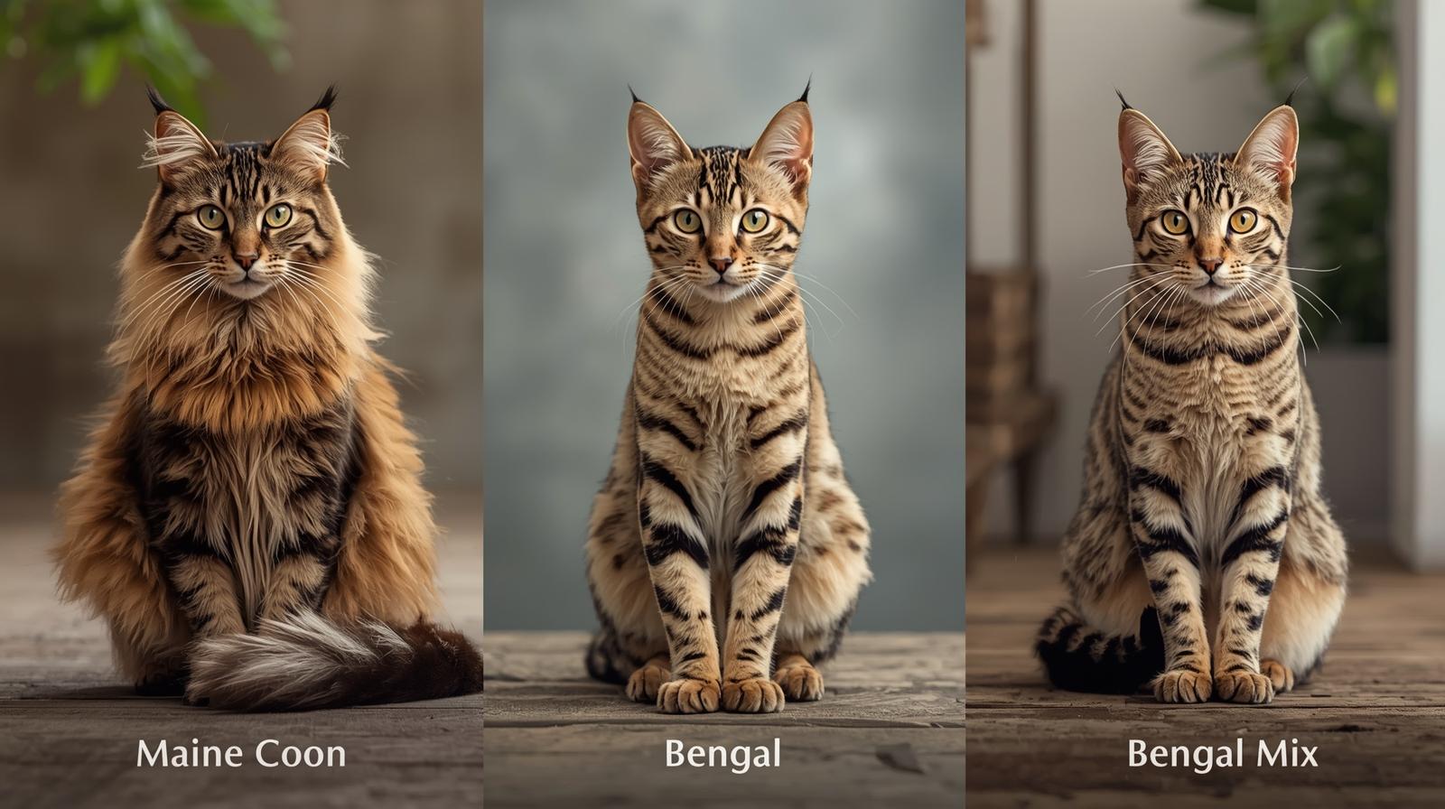 Maine Coon Bengal Mix