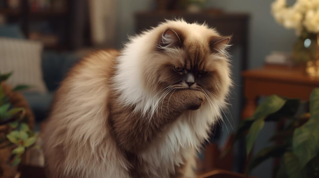 Maine Coon Cross Himalayan