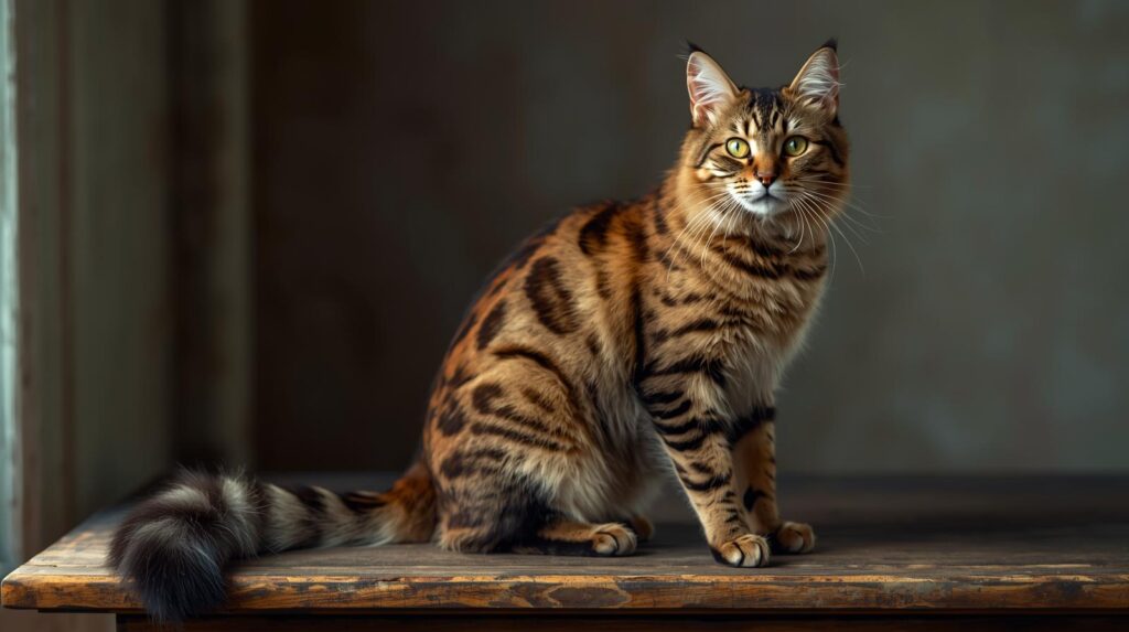 bengal and maine coon mix