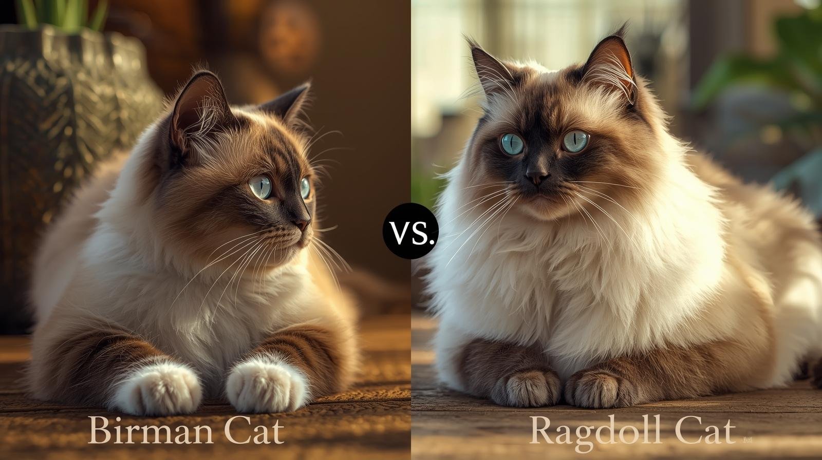 Birman Cat vs Ragdoll