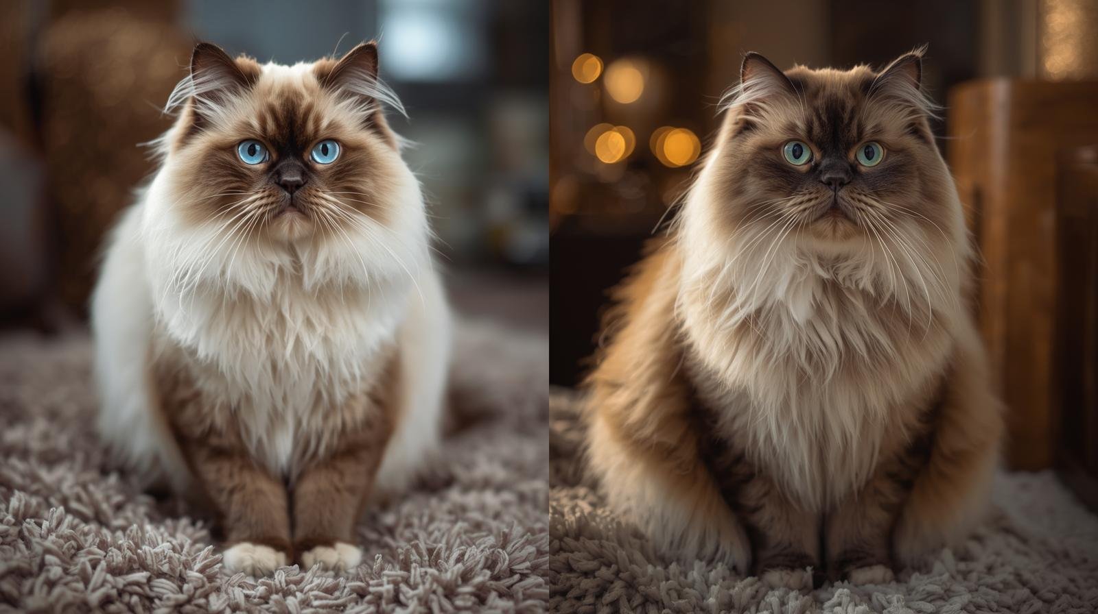 Ragdoll vs Siberian cat