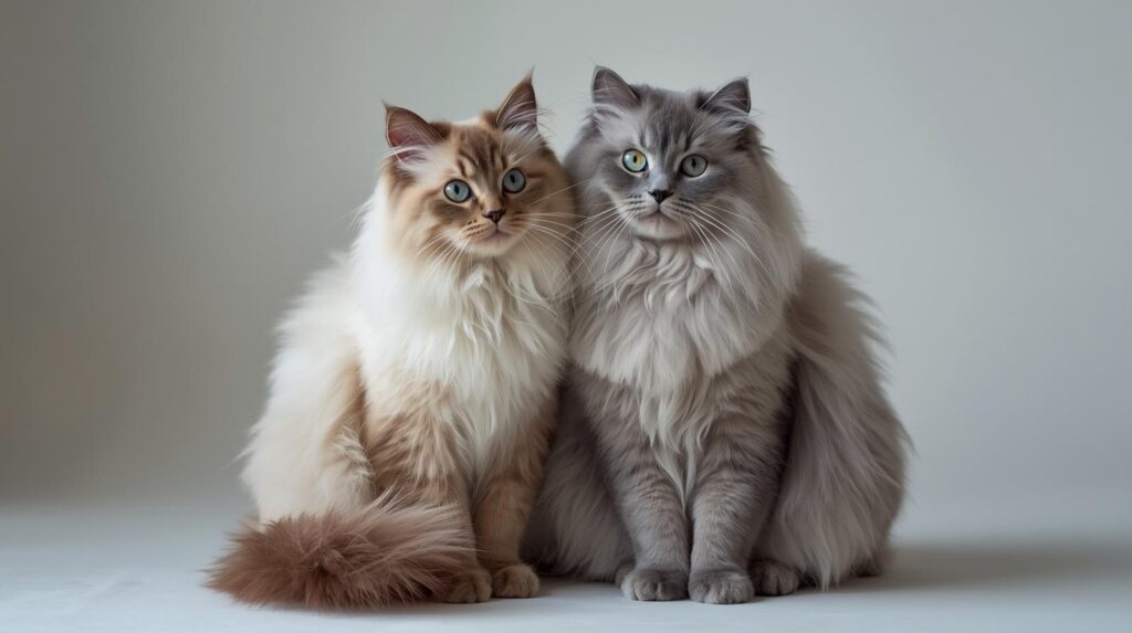 Lilac and Blue Ragdoll