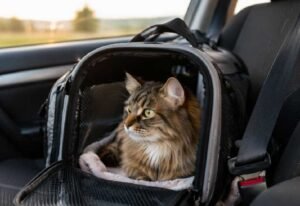 How to Calm a Cat in a Car