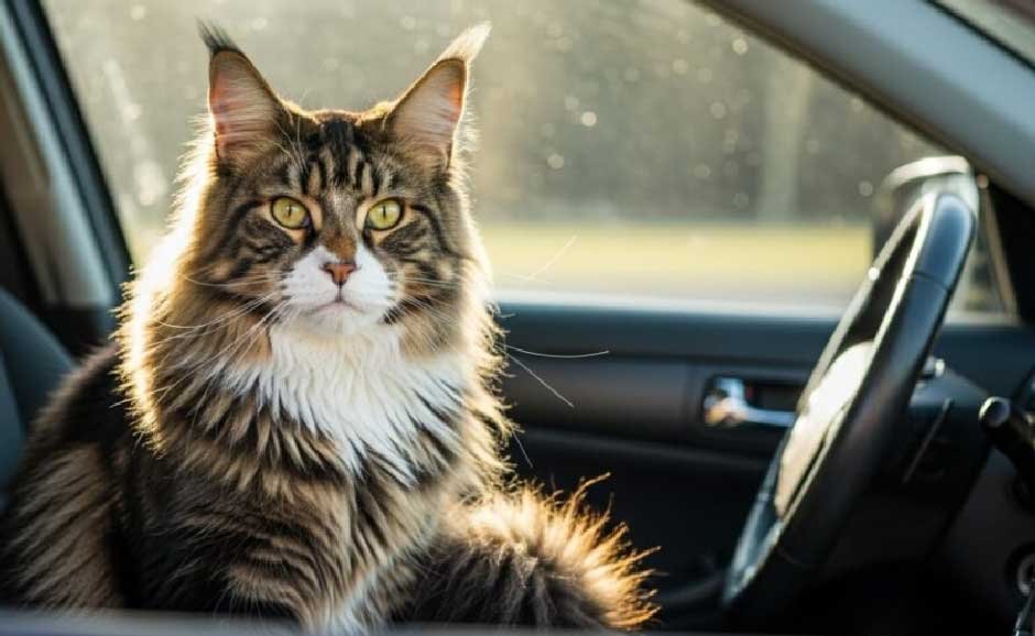 Maine Coon Cats and Car Travel: What's Different