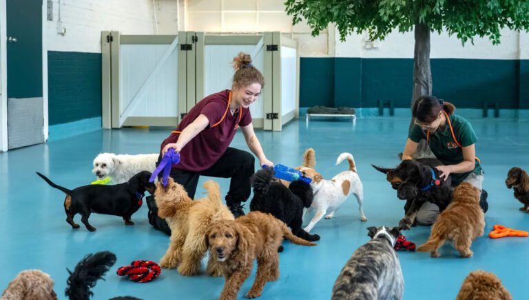 What a Structured Doggy Daycare Day Actually Looks Like